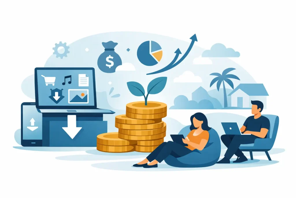 Passive Income Digital Downloads Guide