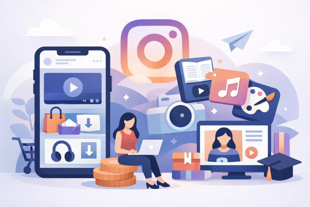 What Digital Products Can You Sell on Instagram?