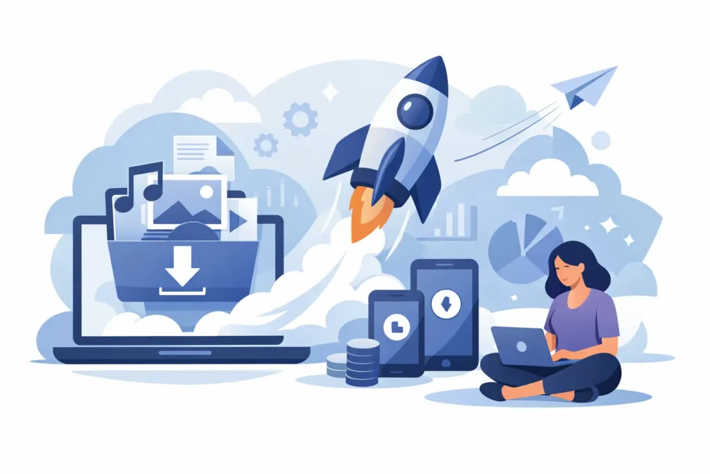How to Launch Digital Downloads Fast
