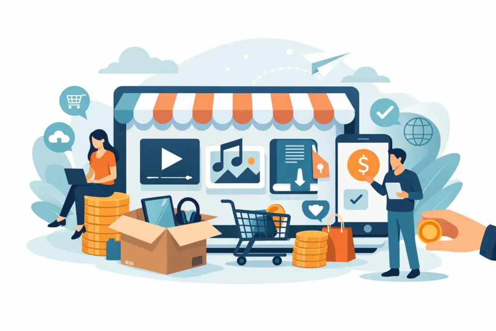 How to Sell Digital Products for Free