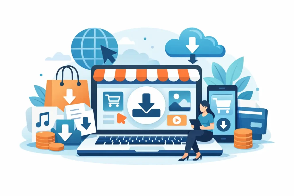 How to Sell Downloadable Products Online